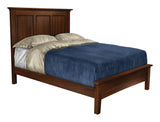 Image of customizable, solid wood Buckeye Shaker Style Bed with Low Footboard from Harvest Home Interiors Amish Furniture
