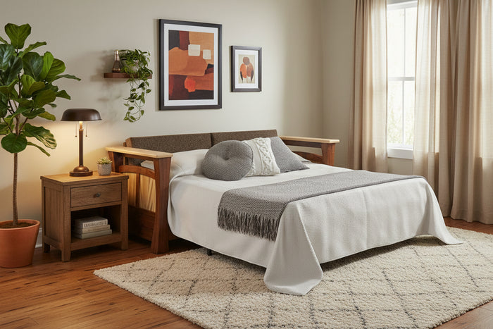 8675 Series Shaker Gateway - Sleeper Sofa - 60" Mattress
