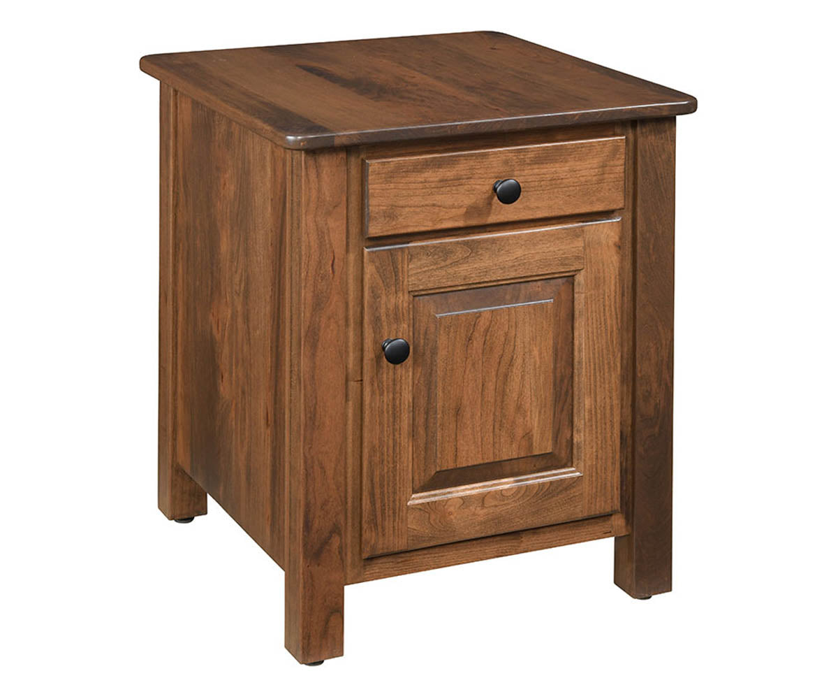Enclosed End Table