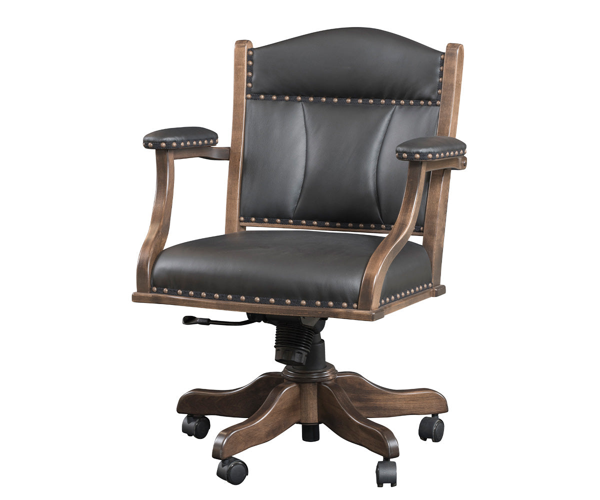 Low  Back Desk Arm Chair
