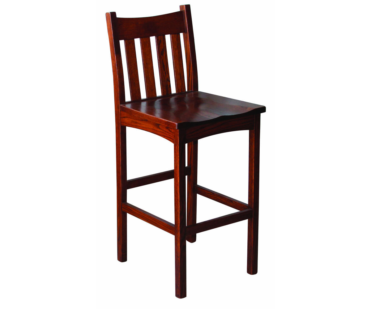 30" Copper style swivel barstool