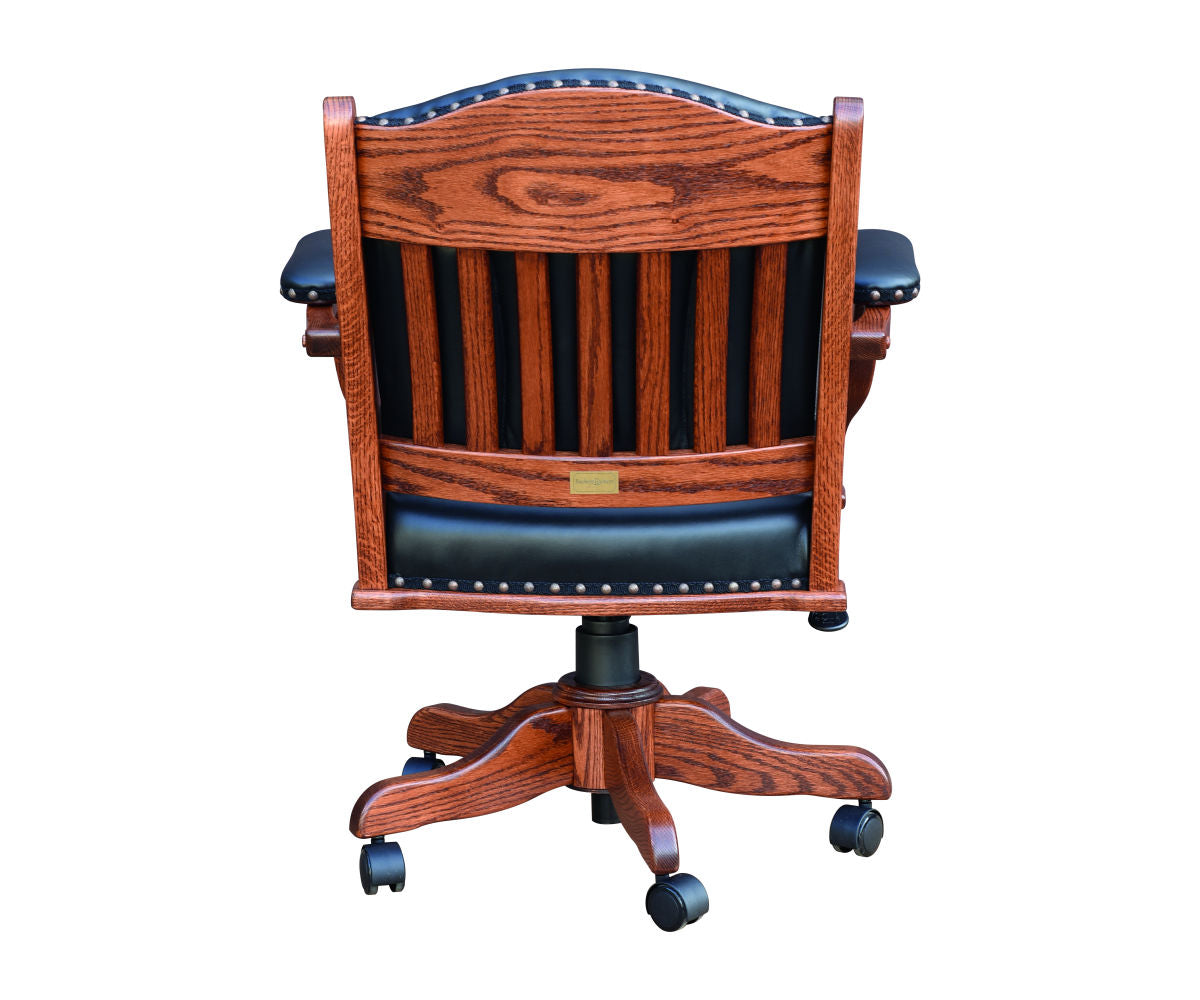 Low  Back Desk Arm Chair