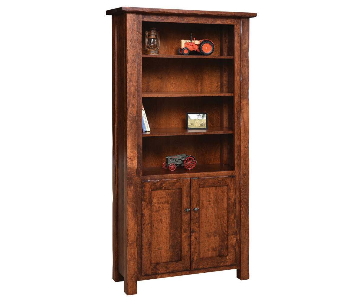 Hand Hewn Bookcase