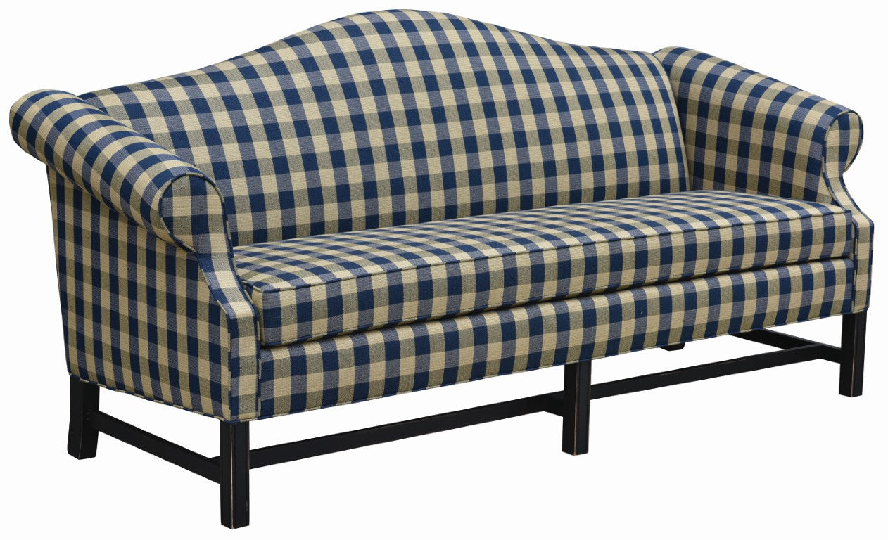 Country Chippendale Sofa 83"