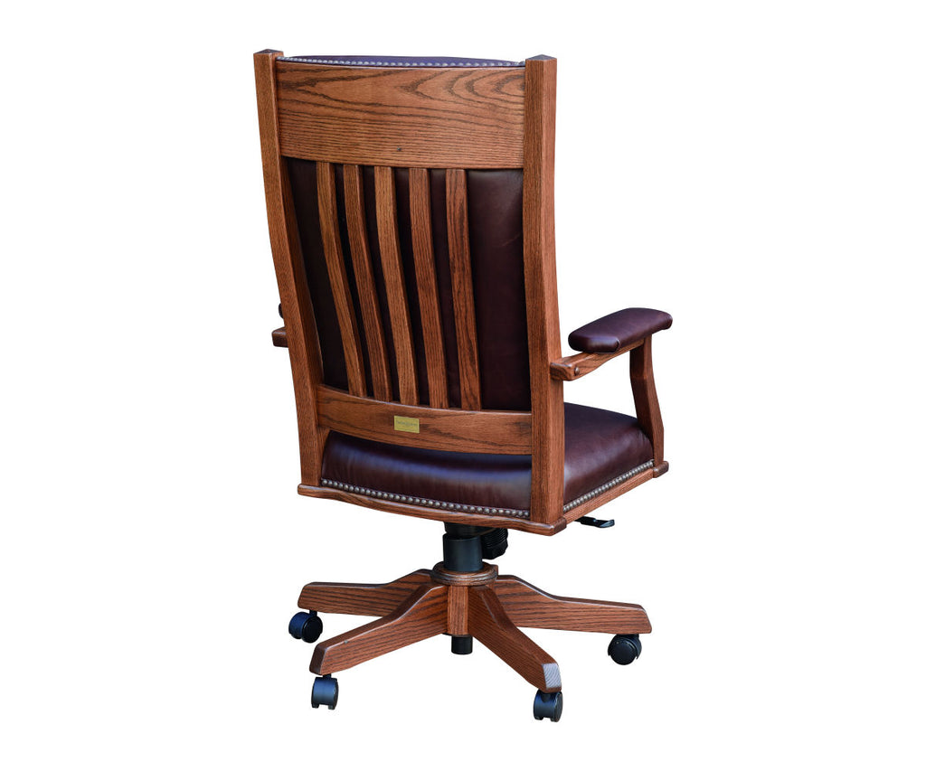 Mission Desk Arm Chair