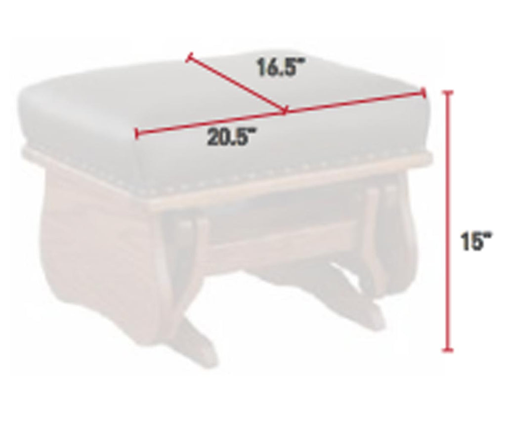 Gliding Ottoman, runner base