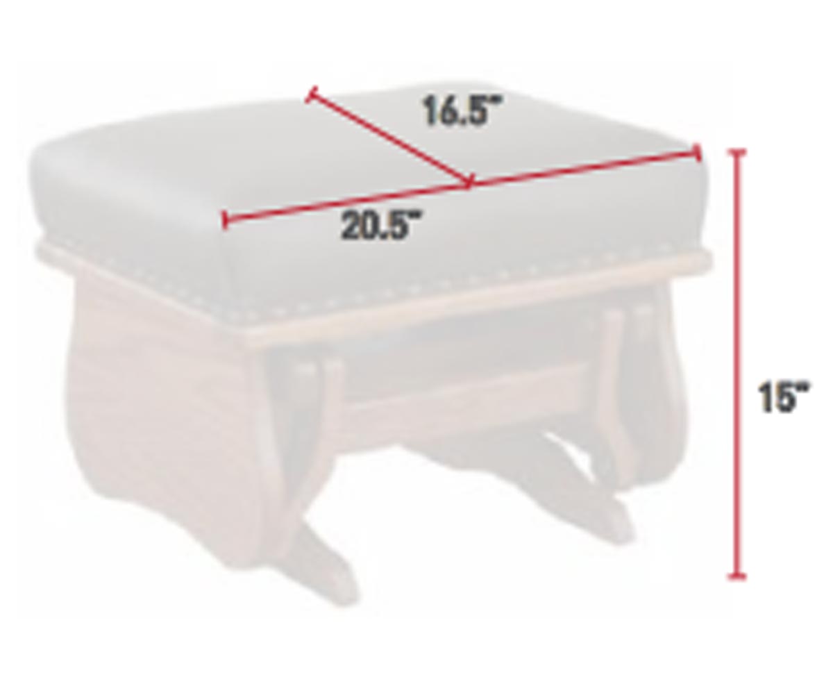 Gliding Ottoman, runner base