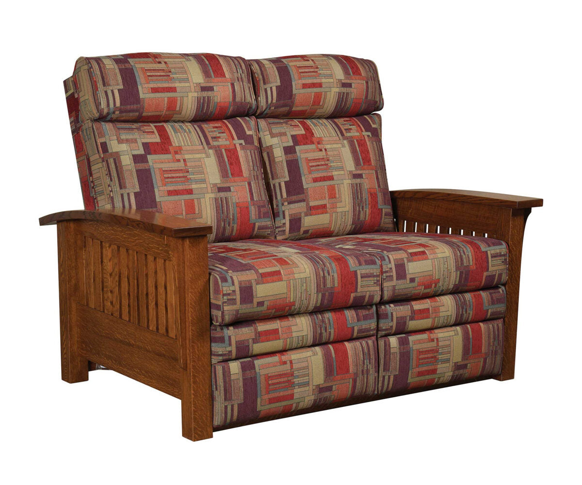 Mission Recliner Love Seat - Push Back Std.