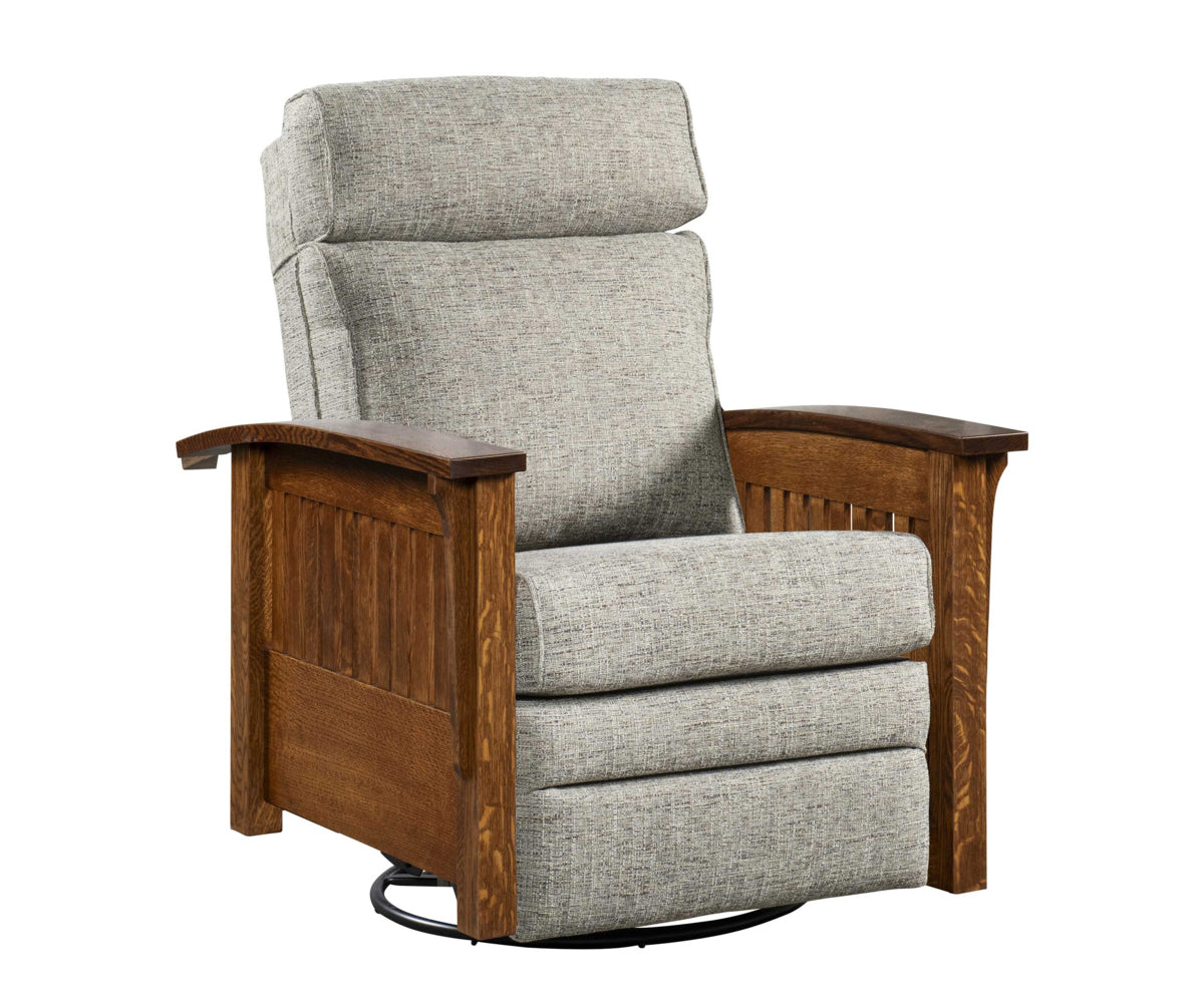 Mission Swivel Glider Recliner - Cable Release