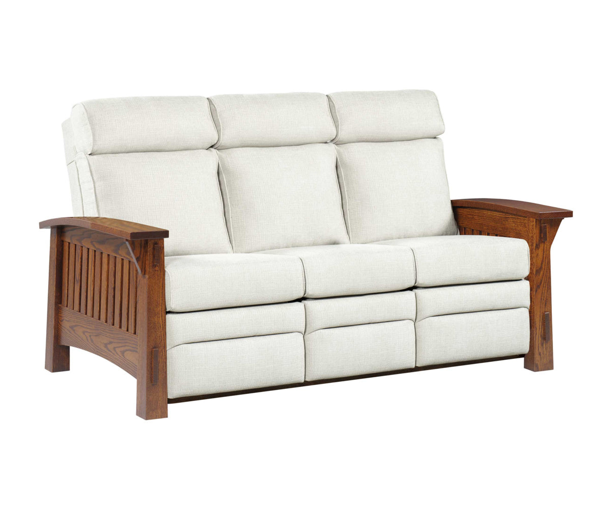 Country Mission Recliner Sofa - Push Back Standard