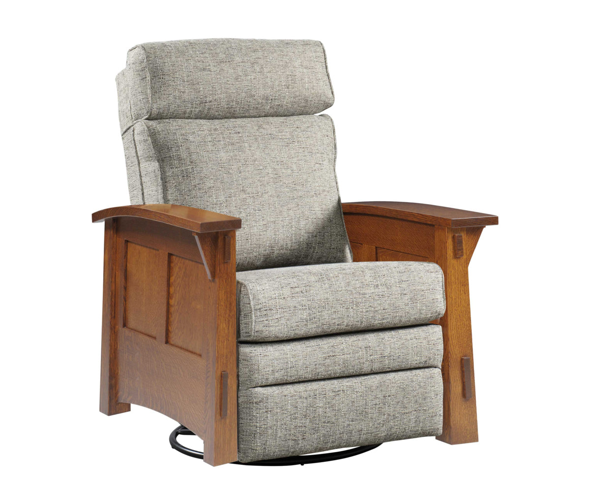 Country Shaker Swivel Glider Recliner - Cable Release