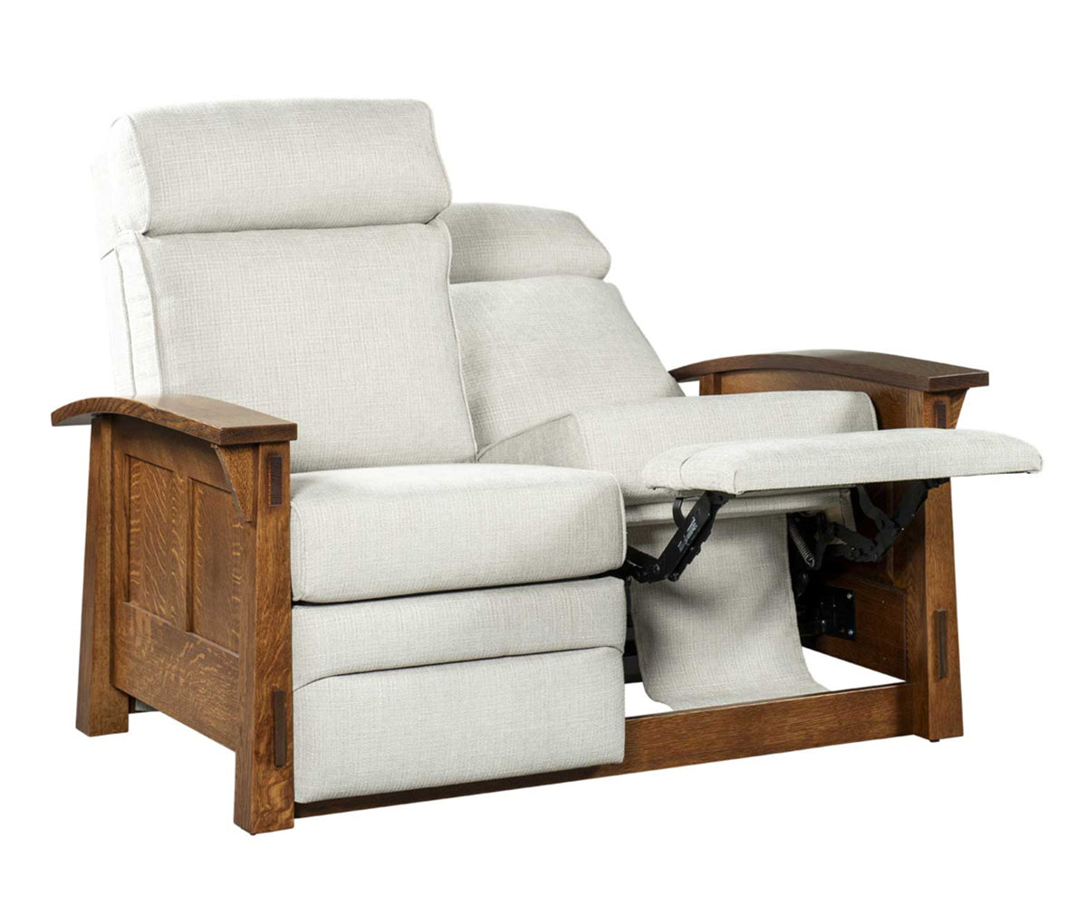 Olde Shaker Recliner Love Seat - Push Back Std.