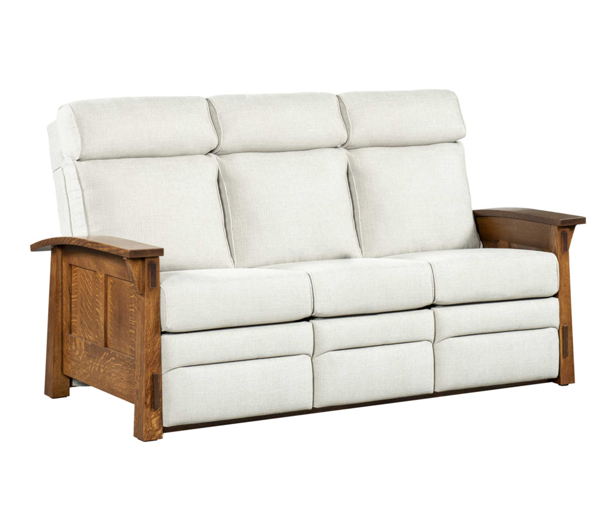 Olde Shaker Recliner Sofa - Push Back Standard