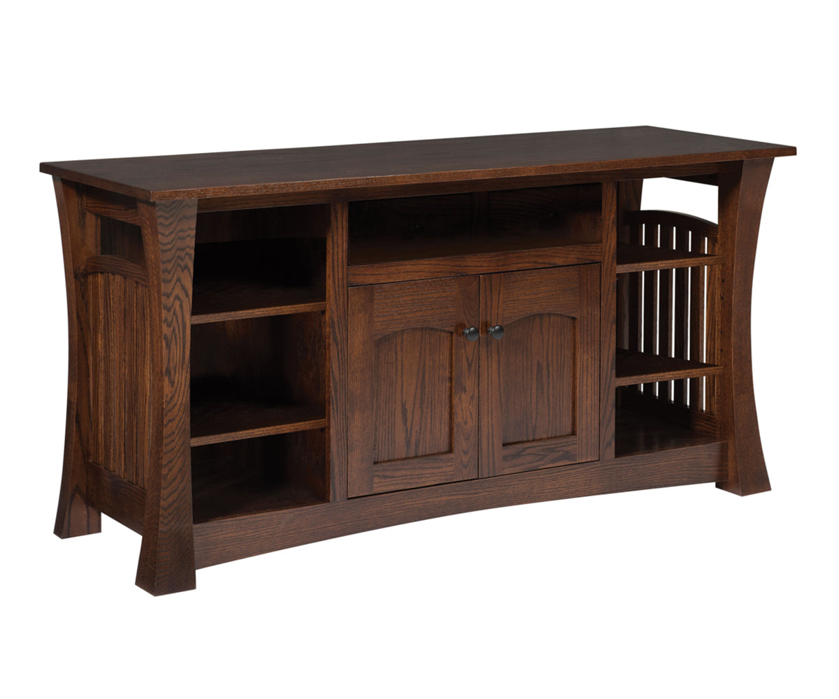 Mission Gateway Tv Stand W/2 Doors & Center Opening