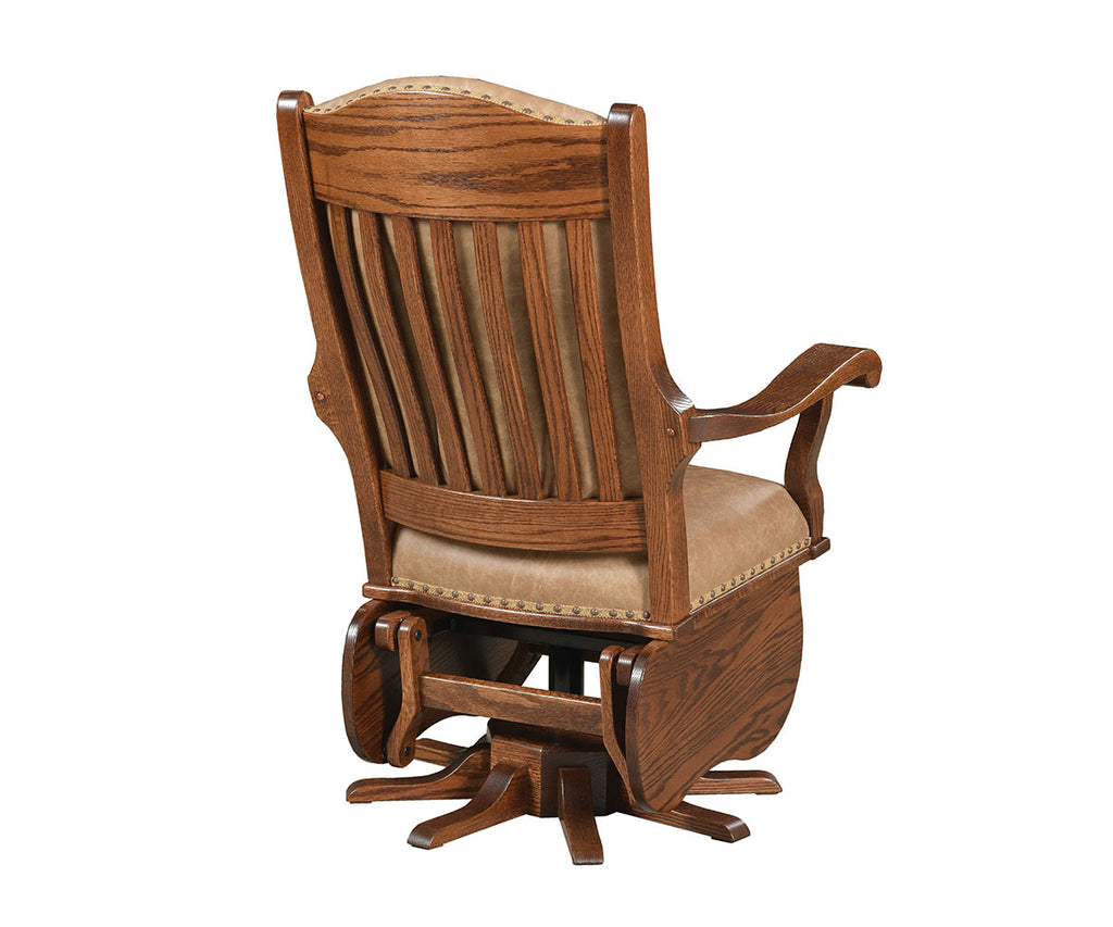Swivel Glider, Wide, 8 leg base