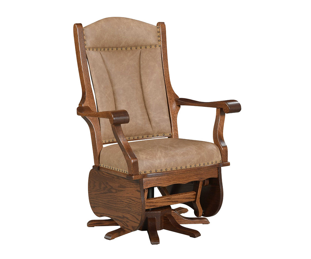 Swivel Glider, Wide, 8 leg base