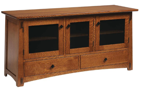 Olde Shaker 60" TV Stand w/ 3-Doors
