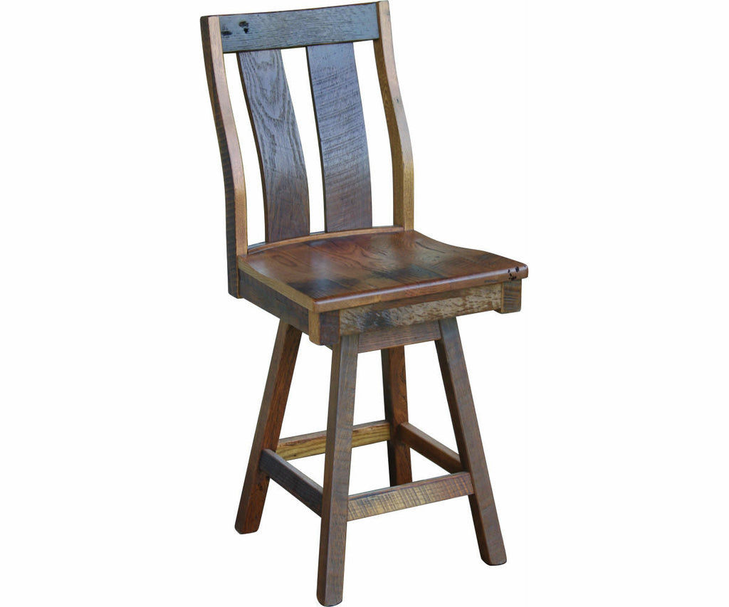 24" Silvertonstyle swivel barstool