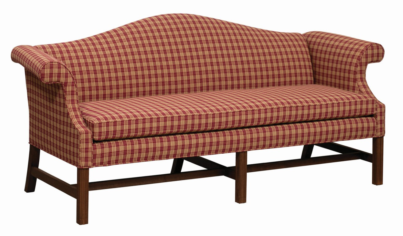 Formal Camelback Sofa 83"