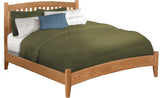 Image of customizable, solid wood Madison Mission Bed from Harvest Home Interiors Amish Furniture