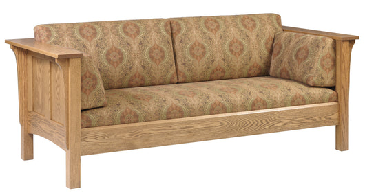Shaker Prairie Panel Deluxe Couch - Harvest Home Interiors