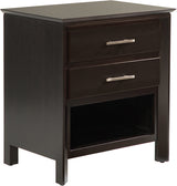 Image of customizable, solid wood Zenith Nightstand from Harvest Home Interiors Amish Furniture