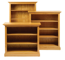 Amish Built Bookshelf - Harvest Home Interiors