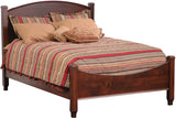 Image of customizable, solid wood Willow Bed from Harvest Home Interiors Amish Furniture