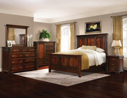 Image of customizable Ashley Shaker Style Bedroom Set from Harvest Home Interiors Amish Furniture