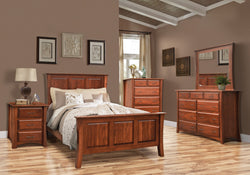 Image of customizable, solid wood Cove Bedroom Set from Harvest Home Interiors Amish Furniture