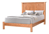 Image of customizable, solid wood Lindholt Shaker Style Bed from Harvest Home Interiors Amish Furniture