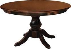 Denver Single Pedestal Table - Harvest Home Interiors