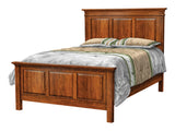 Image of customizable, solid wood Rockwell Bed from Harvest Home Interiors Amish Furniture
