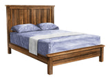 Image of customizable Barn Floor Shaker Style Bed with Low Footboard from Harvest Home Interiors Amish Furniture