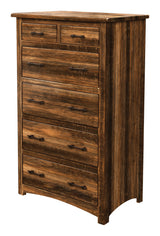 Image of customizable, solid wood Barn Floor Shaker Style Chest of Drawers from Harvest Home Interiors Amish Furniture