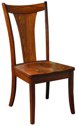 Solid wood, handcrafted Falcon Side Chair from Harvest Home Interiors Amish Furniture 