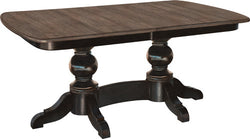 Harrison Double Pedestal Table - Harvest Home Interiors