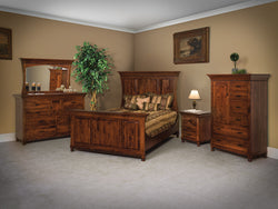 Image of customizable, solid wood Henry Stephen's Bedroom Collection from Harvest Home Interiors Amish Furniture