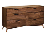 Image of customizable, solid wood Kenton Dresser from Harvest Home Interiors Amish Furniture