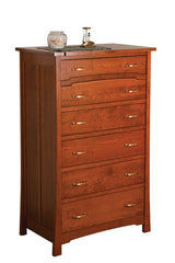 Image of customizable, solid wood LeGrande Chest of Drawers from Harvest Home Interiors Amish Furniture