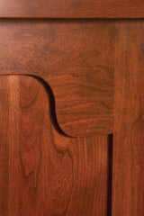 Image of customizable, solid wood detail of LeGrande Bedroom Collection from Harvest Home Interiors Amish Furniture