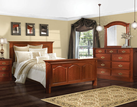 Image of customizable, solid wood Legacy Bedroom Collection from Harvest Home Interiors Amish Furniture
