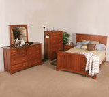 Image of customizable, solid wood LeGrande Bedroom Collection from Harvest Home Interiors Amish Furniture