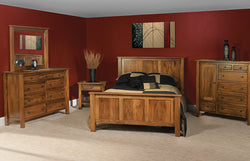 Image of customizable, solid wood Lindholt Shaker Style Bedroom Collection from Harvest Home Interiors Amish Furniture