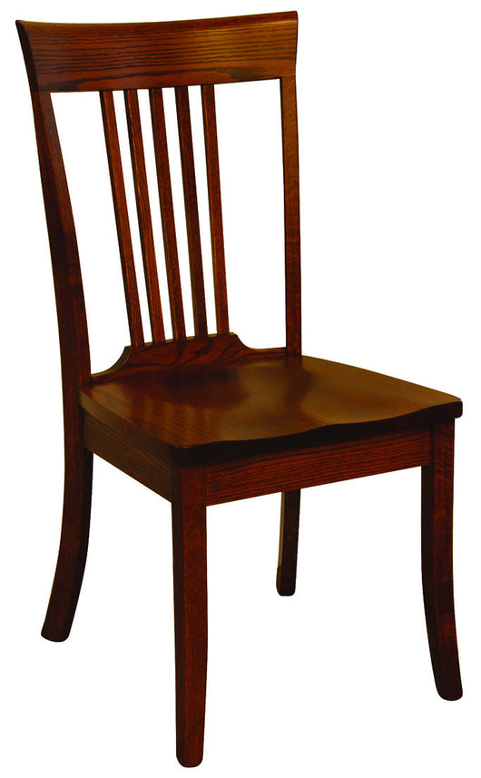 OW 5 Slatted Shaker Dining Chair - Harvest Home Interiors
