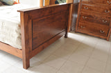 Image of customizable, solid wood optional Queen Esther Regular Footboard from Harvest Home Interiors Amish Furniture
